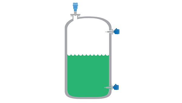 화학물질 저장 공정 용기의 레벨 계측